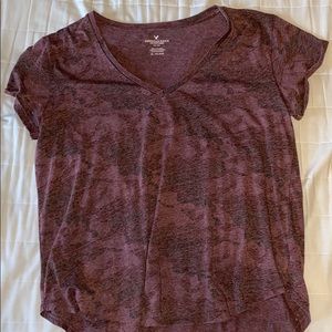 American Eagle camo t shirt